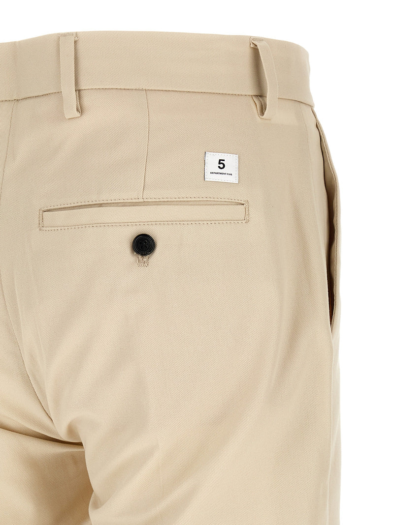Department 5 Beige Cotton Chino Pants