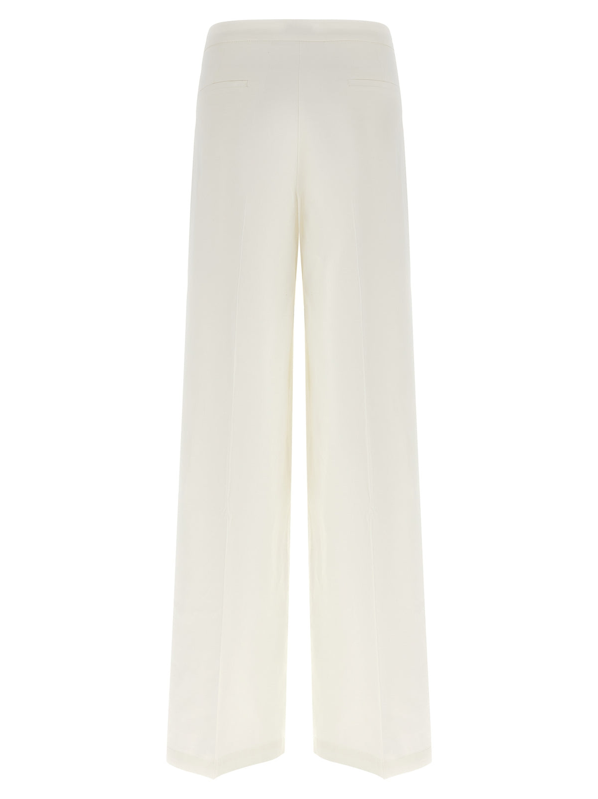 PINKO Jacopone White Linen Casual Pants for Women