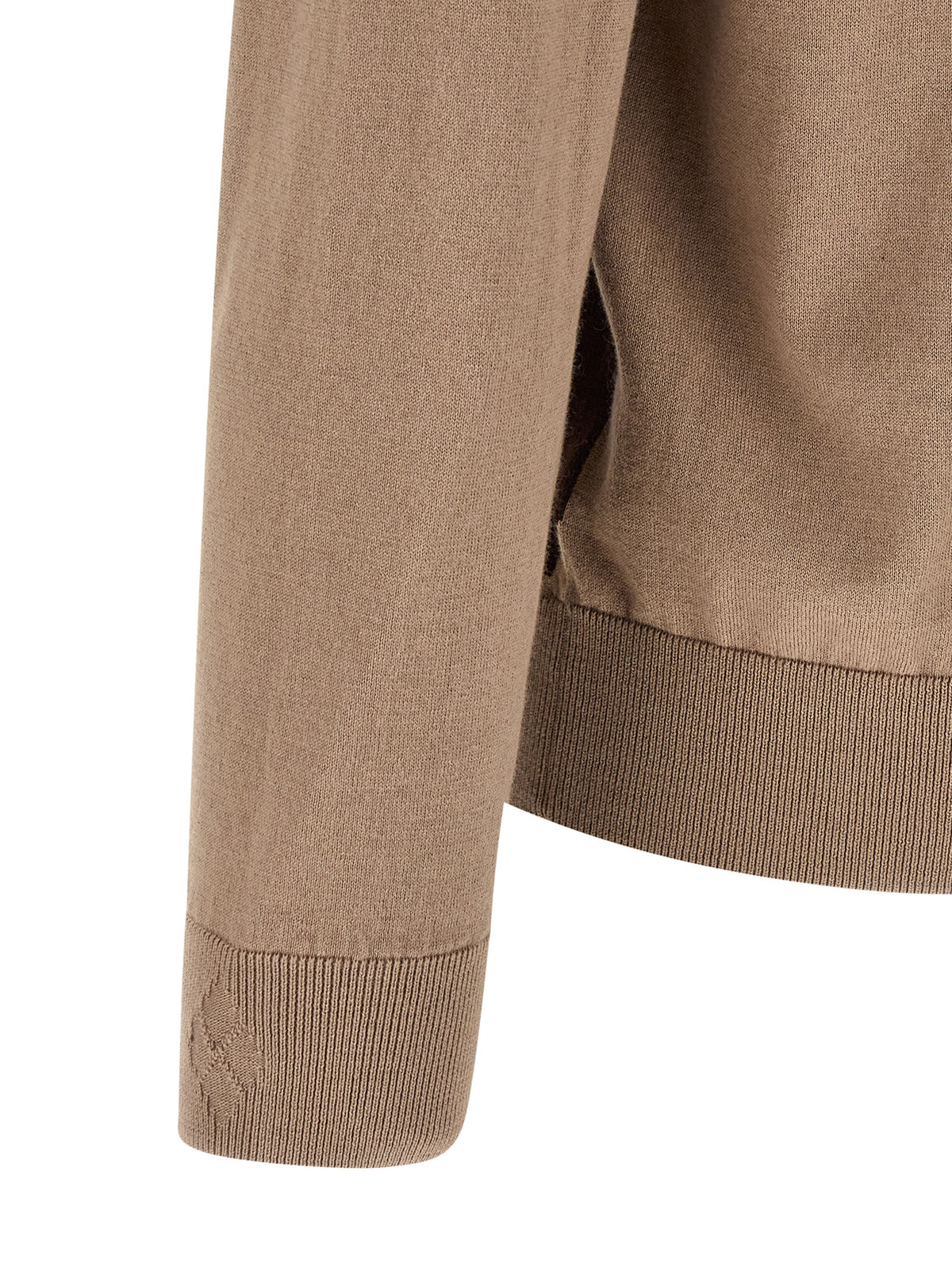 Cardigan Ballantyne en coton marron