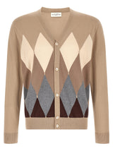 Cardigan Ballantyne en Coton Beige
