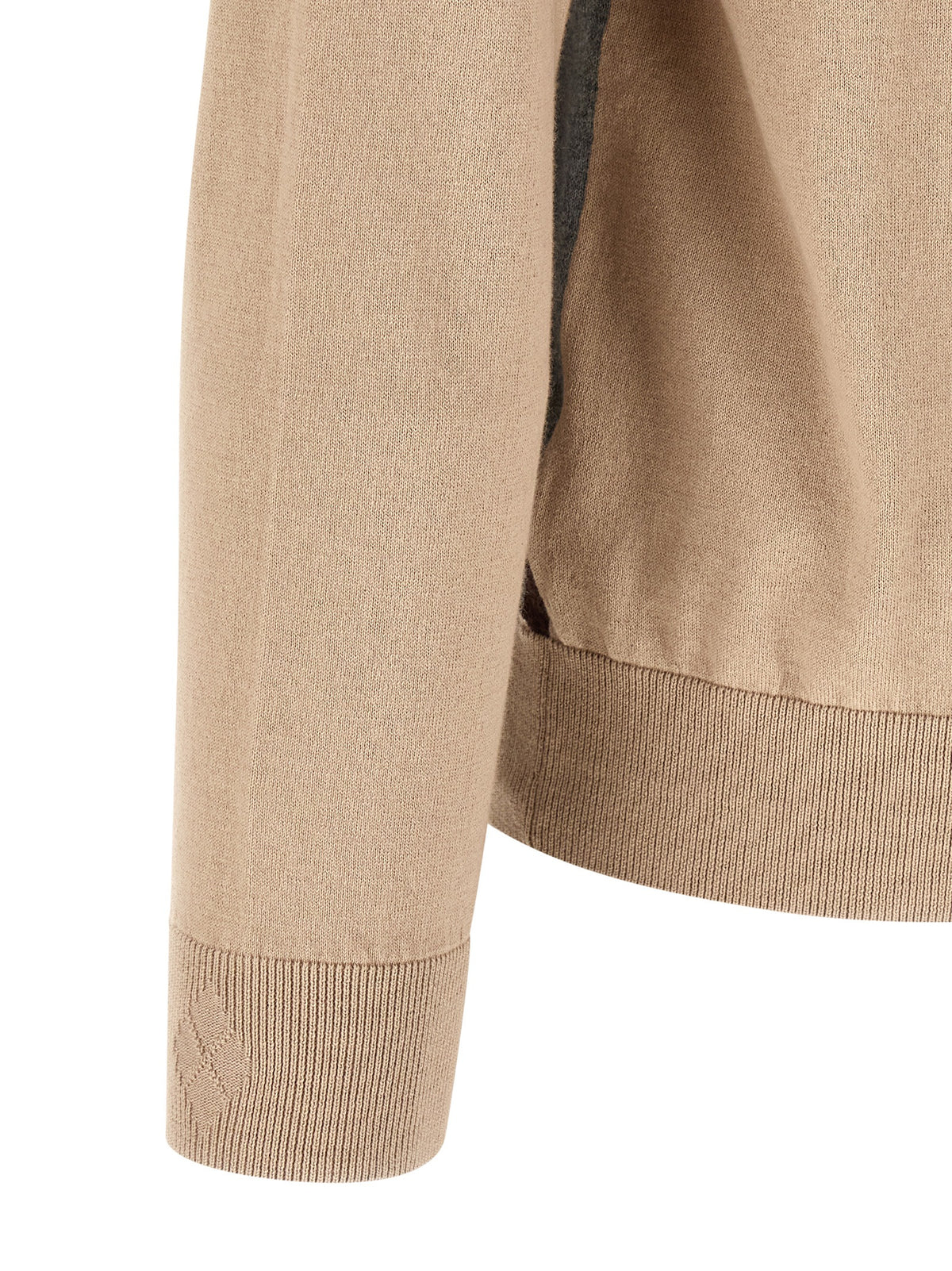 Cardigan Ballantyne en Coton Beige
