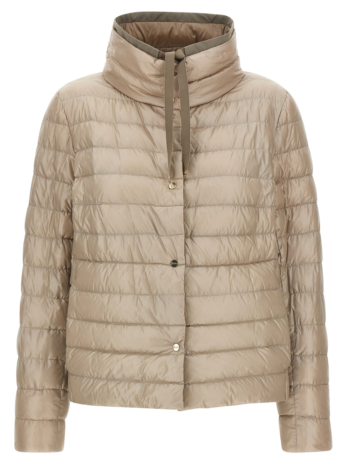 Herno Brown Polyamide Full-Length Jacket