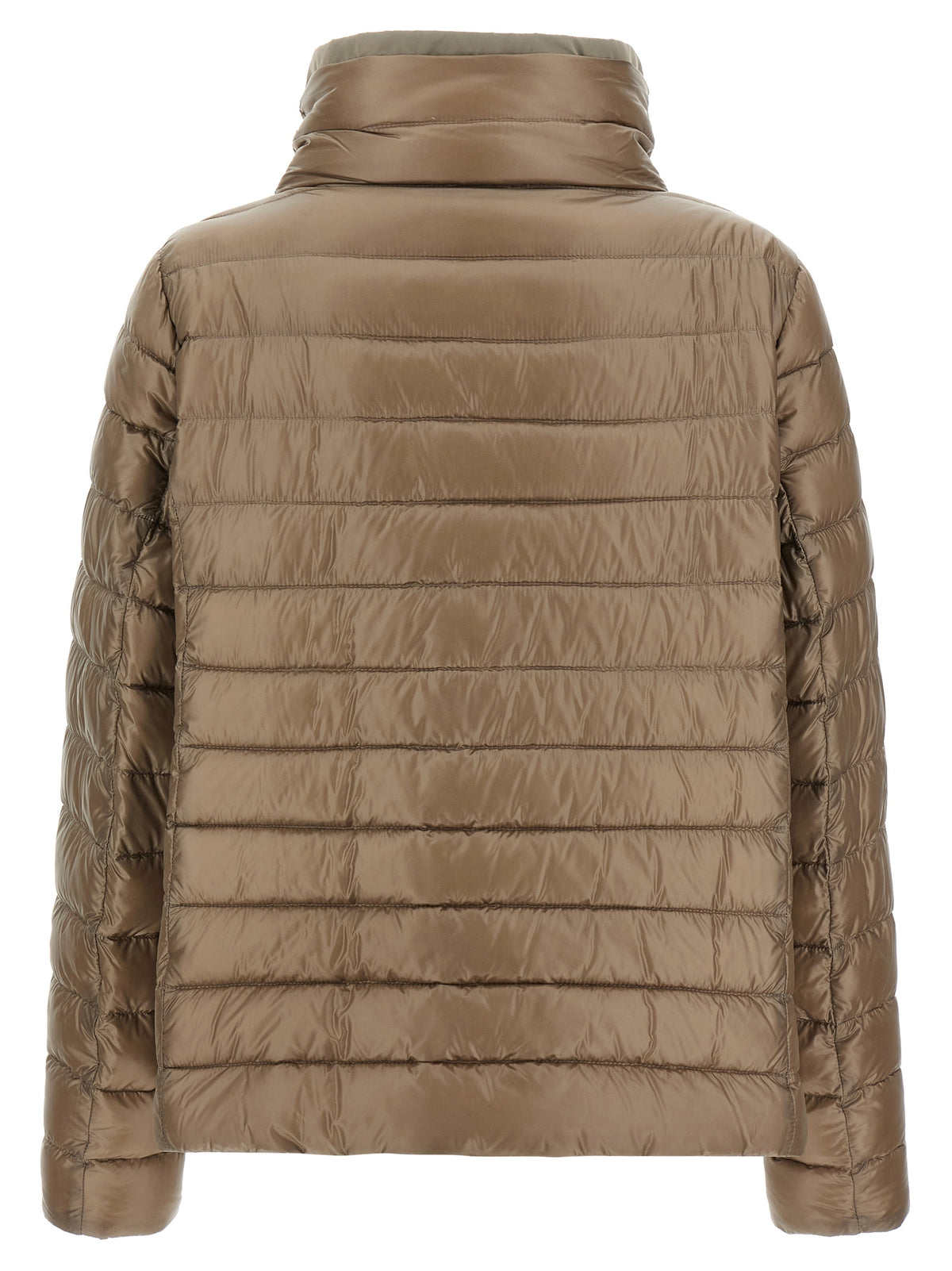Herno Brown Polyamide Full-Length Jacket