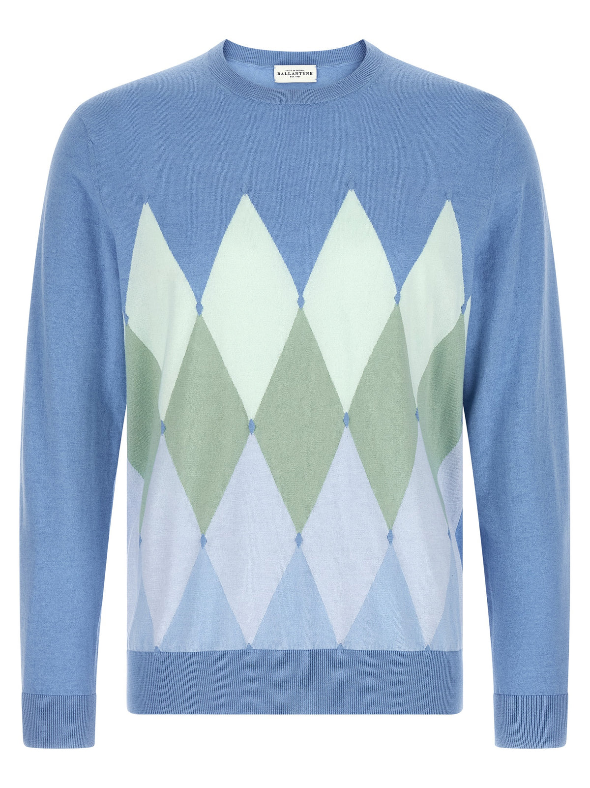 Cardigan Ballantyne en coton bleu