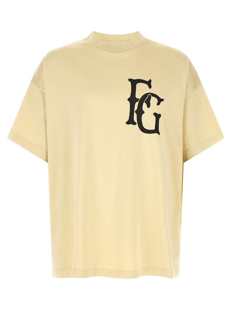 Fear Of God Beige Cotton T-Shirt - Contemporary Luxury