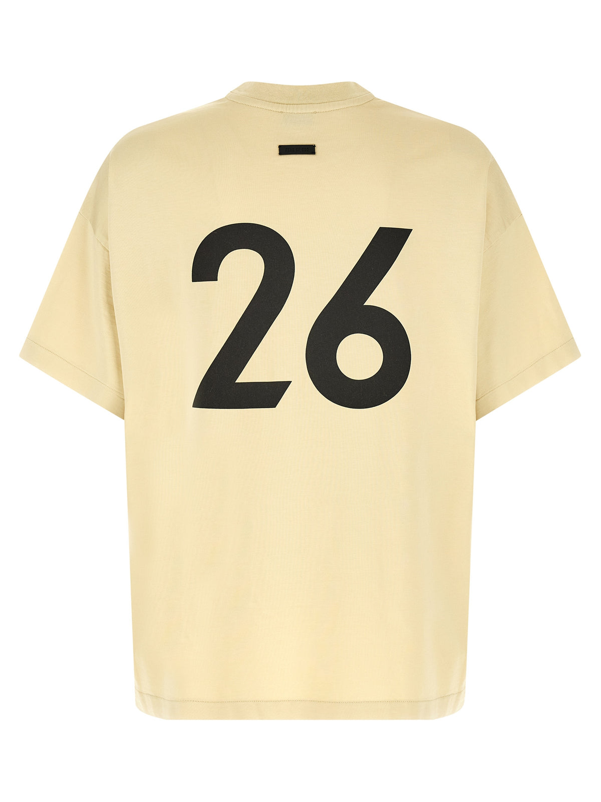 Fear Of God Beige Cotton T-Shirt - Contemporary Luxury