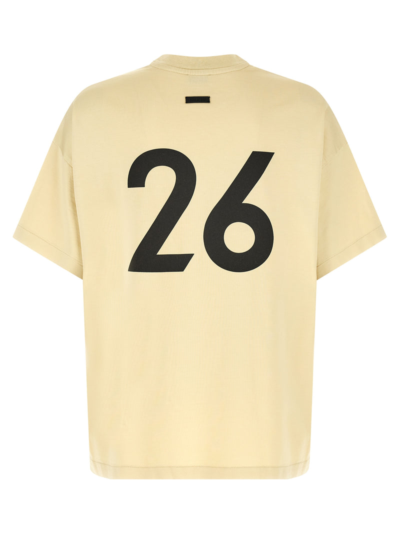 Fear Of God Beige Cotton T-Shirt - Contemporary Luxury
