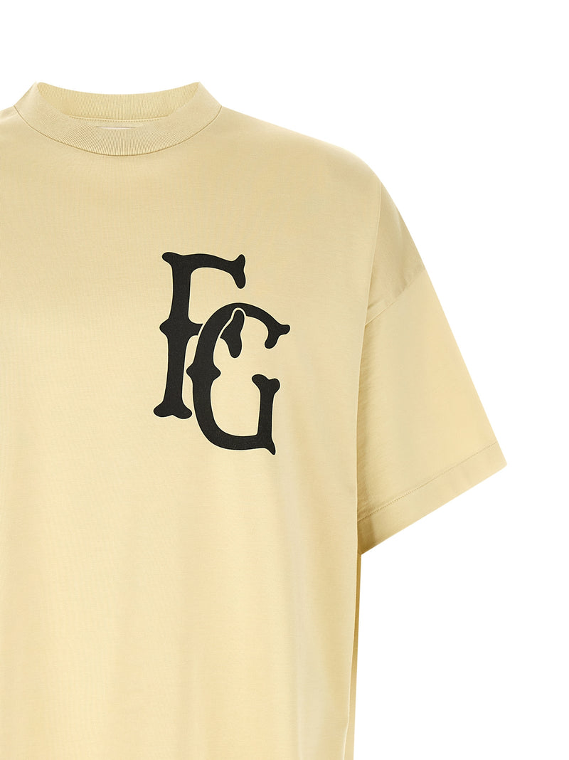 Fear Of God Beige Cotton T-Shirt - Contemporary Luxury