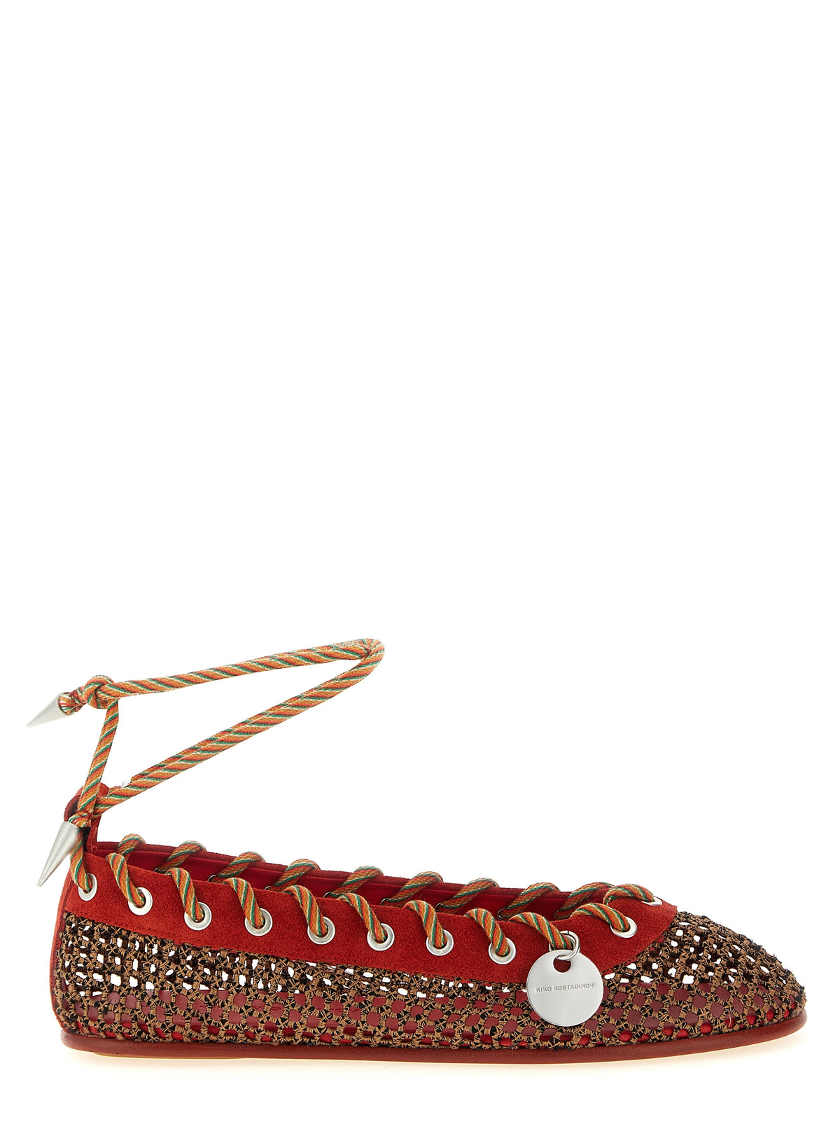 Ballerines multicolores en polyester Kiko Kostadinov