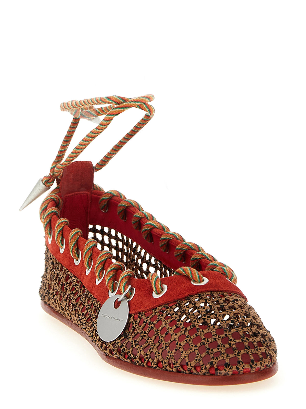 Ballerines multicolores en polyester Kiko Kostadinov