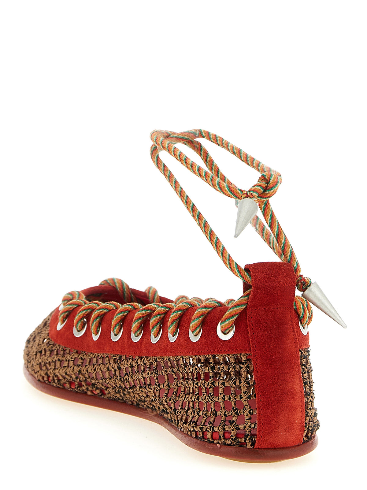 Ballerines multicolores en polyester Kiko Kostadinov