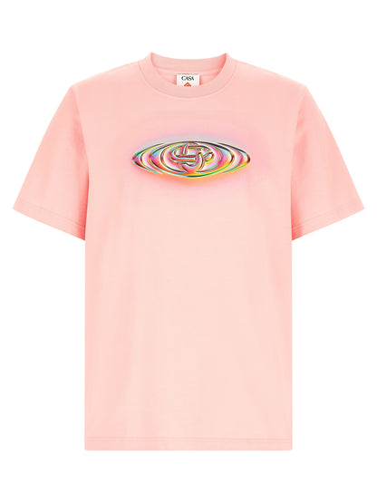 Casablanca Multicolor Organic Cotton T-Shirt