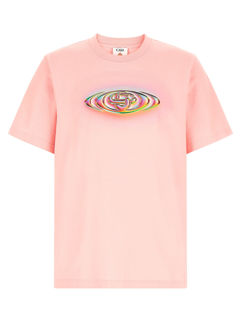 Casablanca Multicolor Organic Cotton T-Shirt
