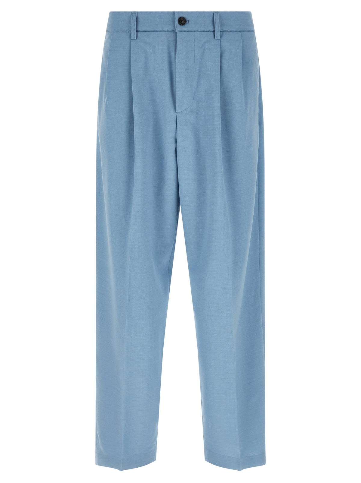 Department 5 Blue Polyester Chino Pants - Whisky Model