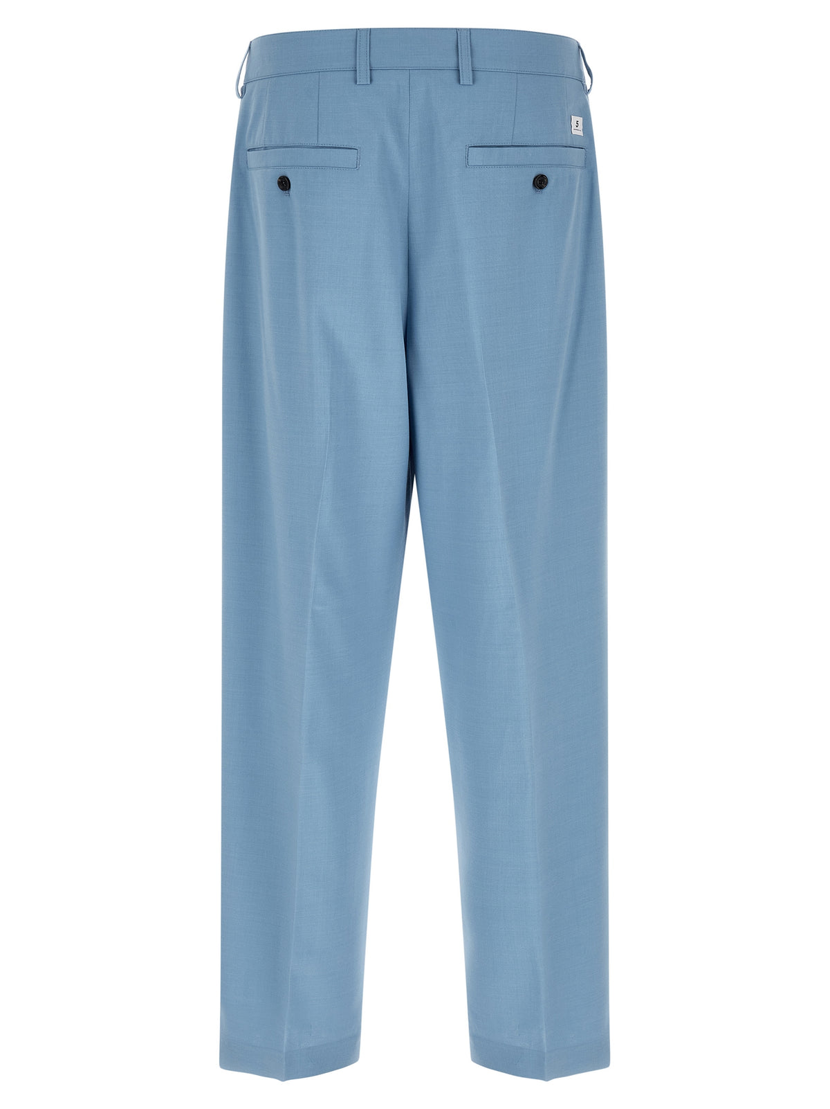 Department 5 Blue Polyester Chino Pants - Whisky Model