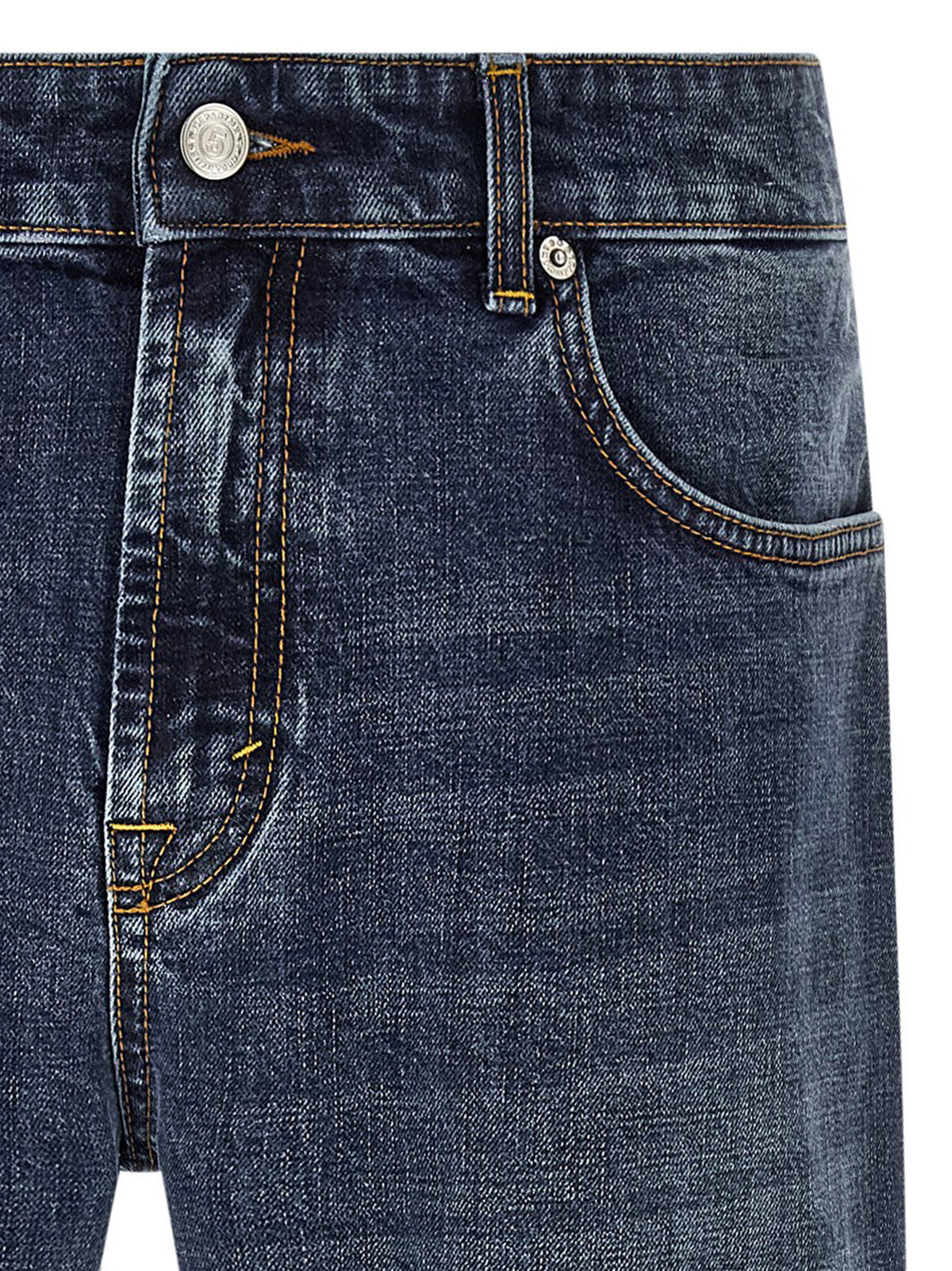 Jean droit en coton bleu Department 5