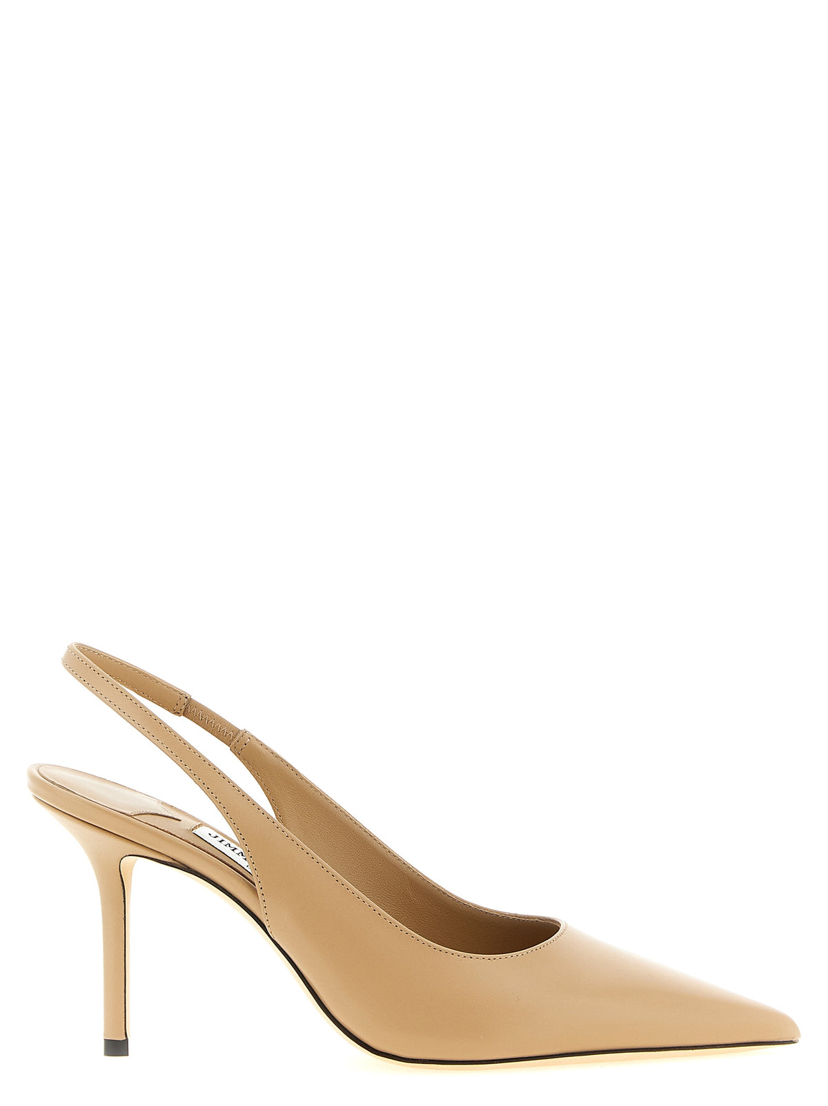 Escarpins Jimmy Choo en cuir beige à talons hauts