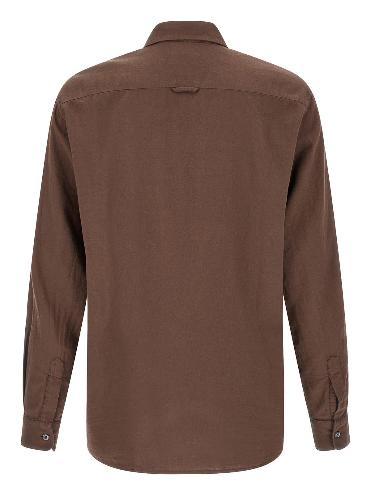 CELLAR DOOR Brown Cotton Blouse
