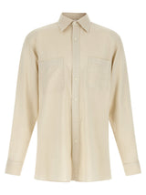 CELLAR DOOR Beige Cotton Blouse