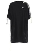 Y-3 Mini Dress en Polyester Noir - Élégance Sportive