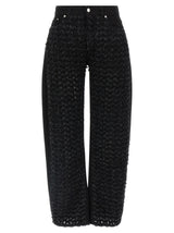 Stella McCartney Jean en Coton Noir Denim