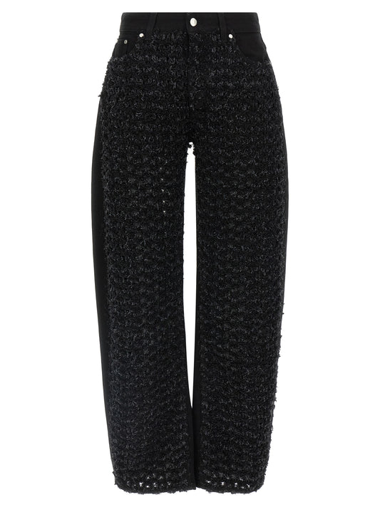 Stella McCartney Jean en Coton Noir Denim