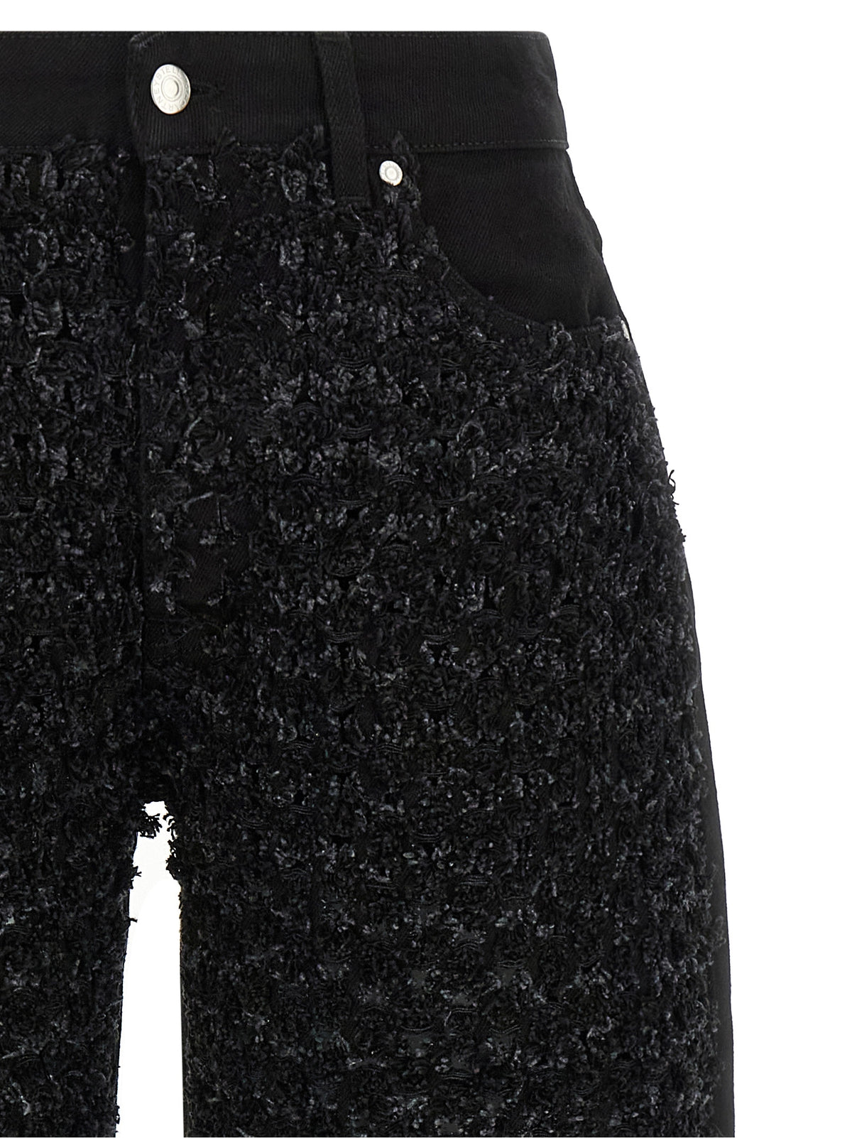 Stella McCartney Jean en Coton Noir Denim