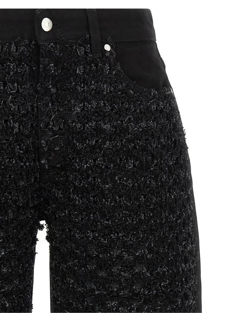 Stella McCartney Jean en Coton Noir Denim