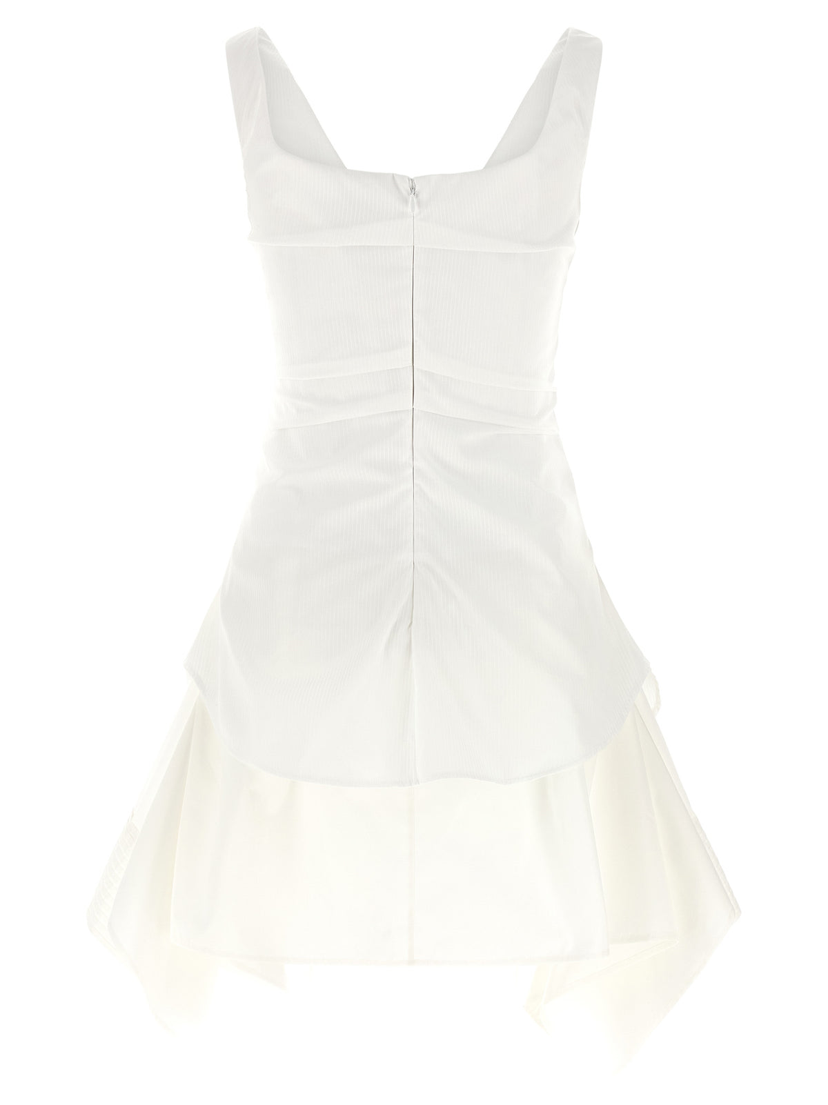 Alexander McQueen Mini ‘Day’ Dress in White Cotton