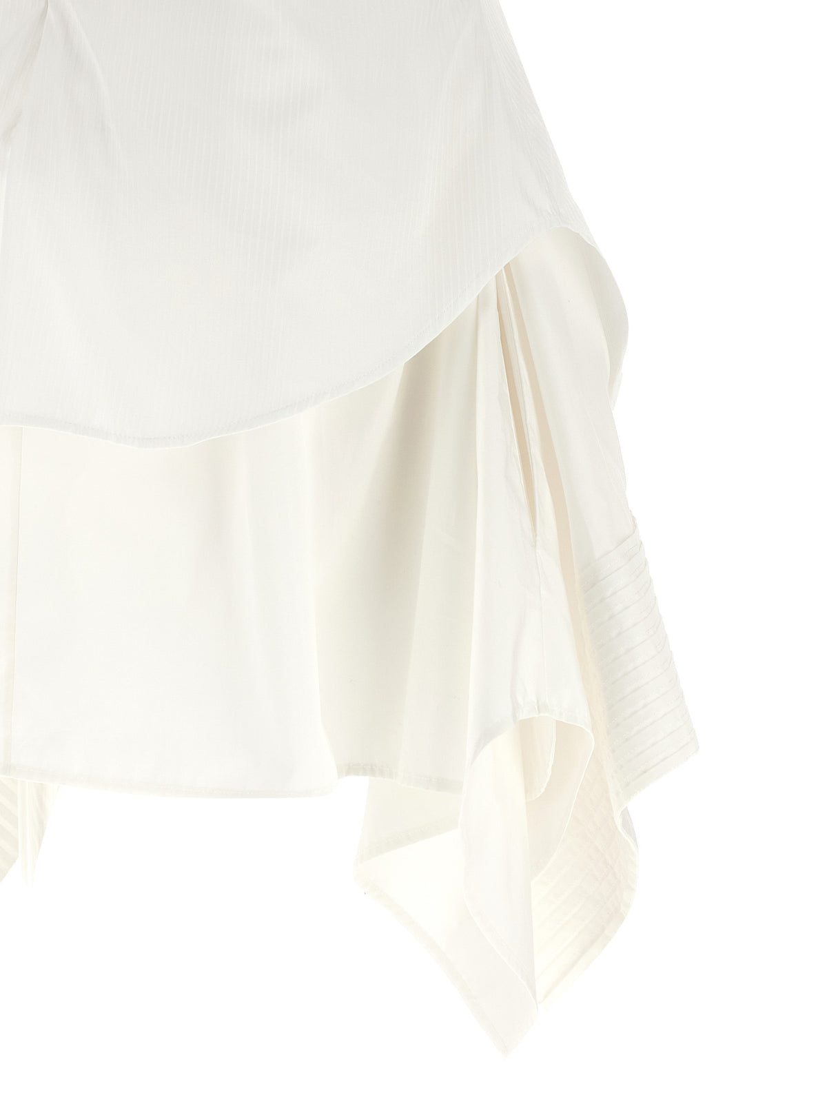 Alexander McQueen Mini ‘Day’ Dress in White Cotton