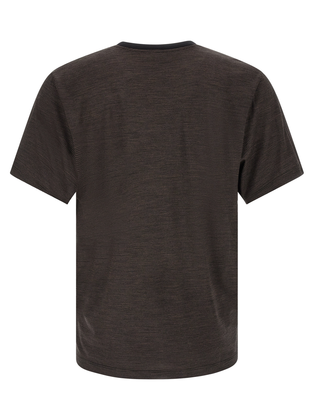 T-shirt en laine marron Saint Laurent