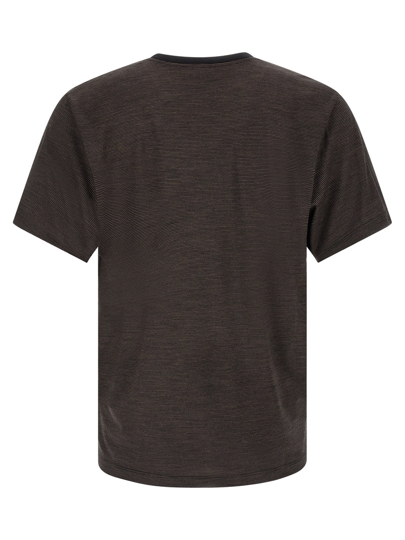 T-shirt en laine marron Saint Laurent