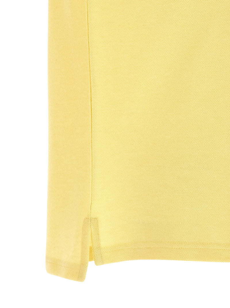Saint Laurent Bicolor Cotton Polo Shirt - Iconic Style in Yellow