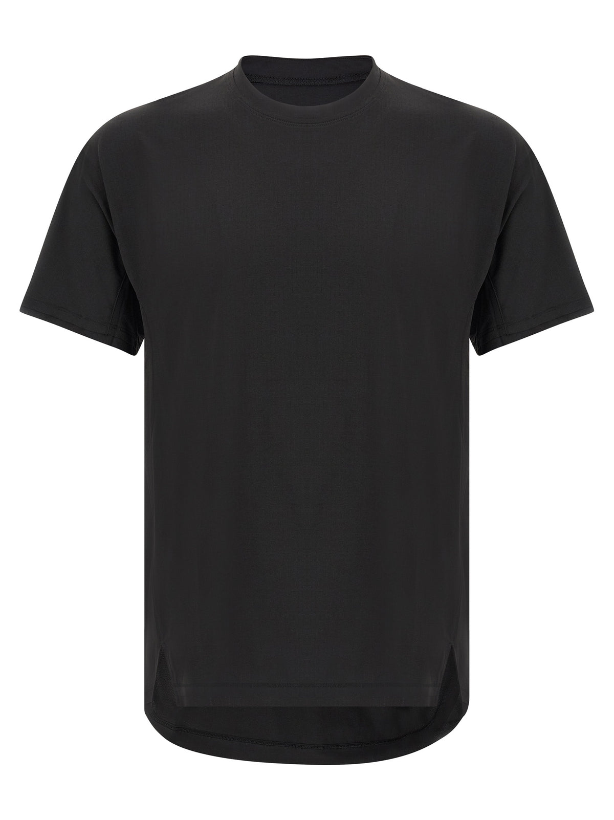 Y-3 Black Polyester Running T-Shirt for Men