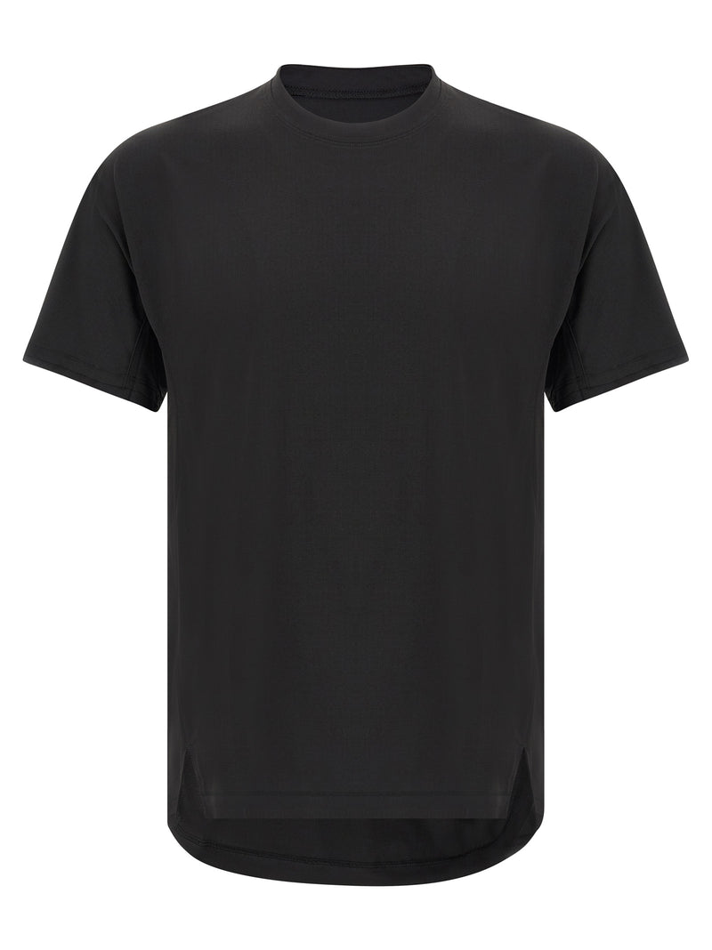 Y-3 Black Polyester Running T-Shirt for Men