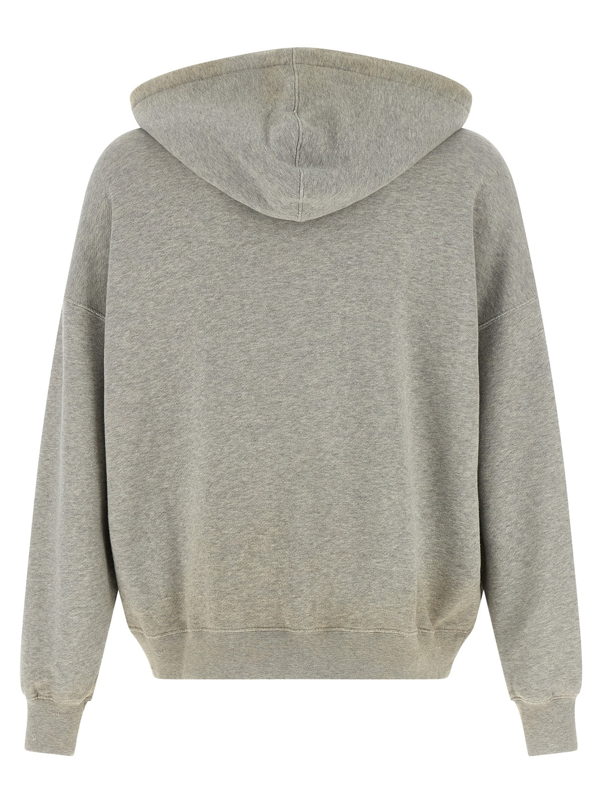 Golden Goose Journey Mélange Gray Cotton Hoodie