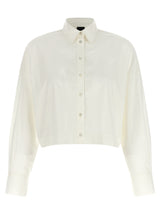 PINKO White Cotton Blouse