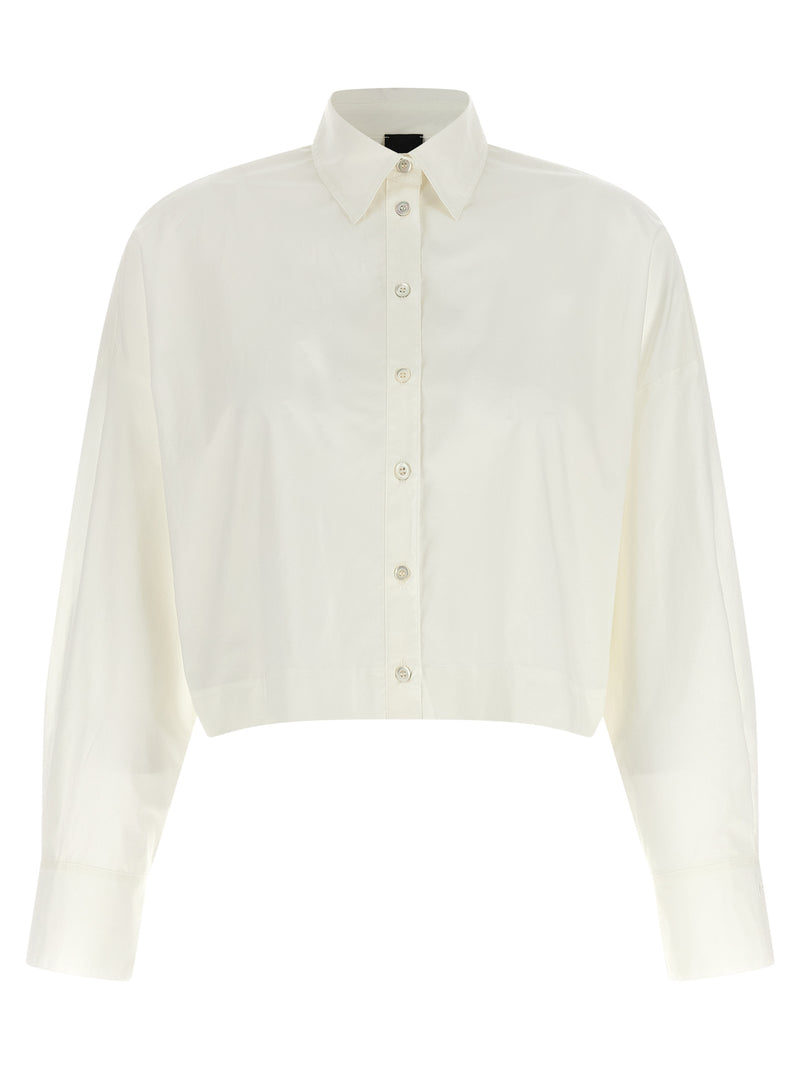 PINKO White Cotton Blouse