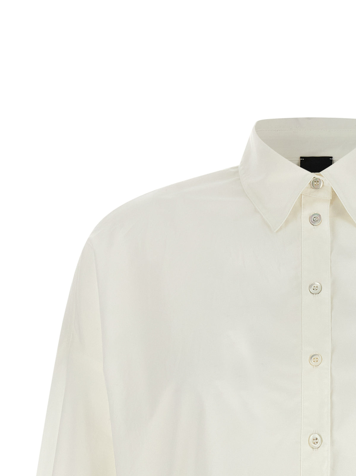 PINKO White Cotton Blouse