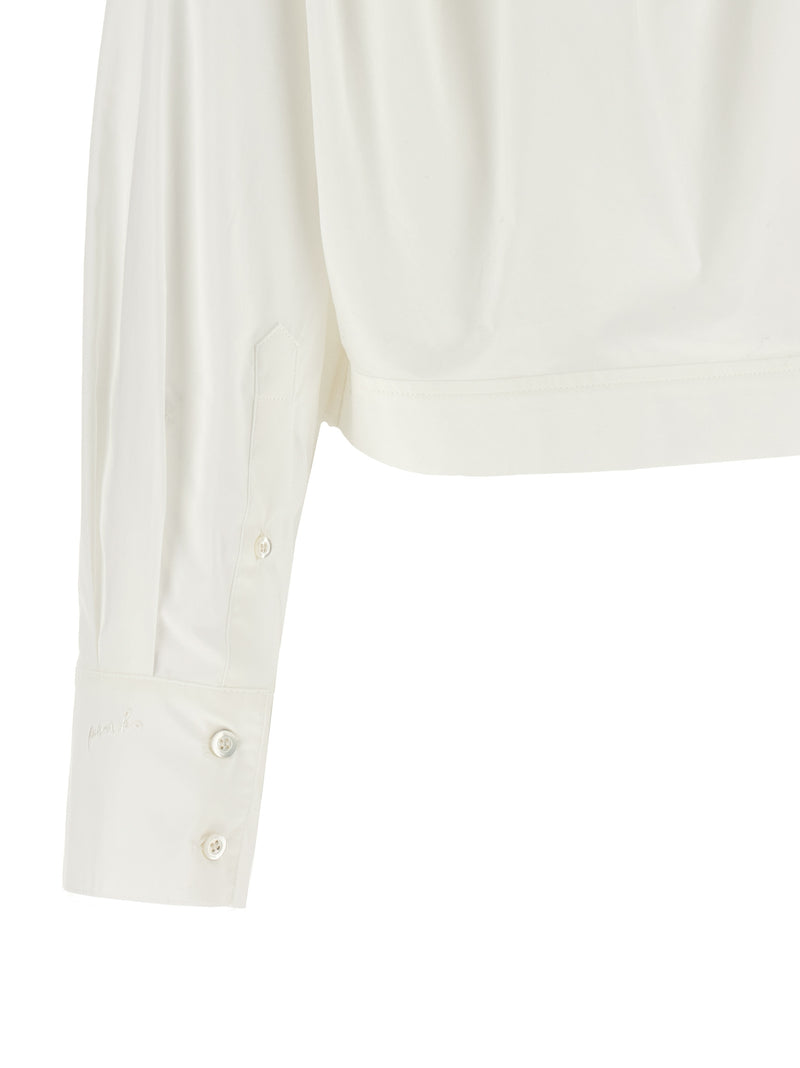 PINKO White Cotton Blouse