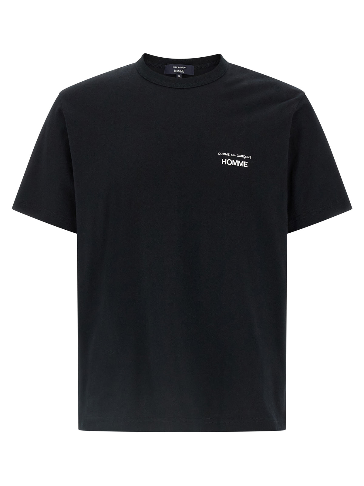 Comme Des Garçons Black Cotton T-Shirt - Classic Style
