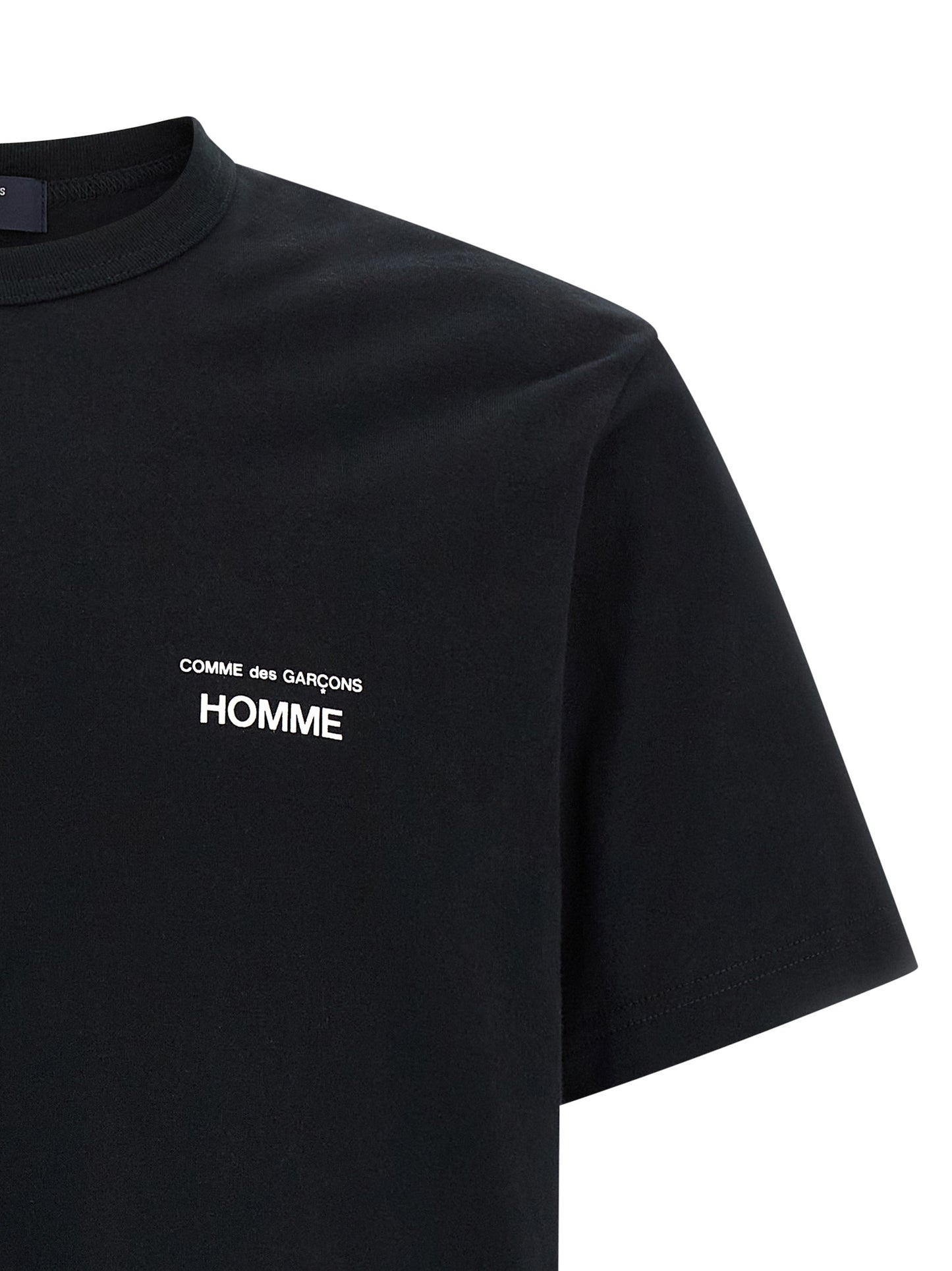 Comme Des Garçons Black Cotton T-Shirt