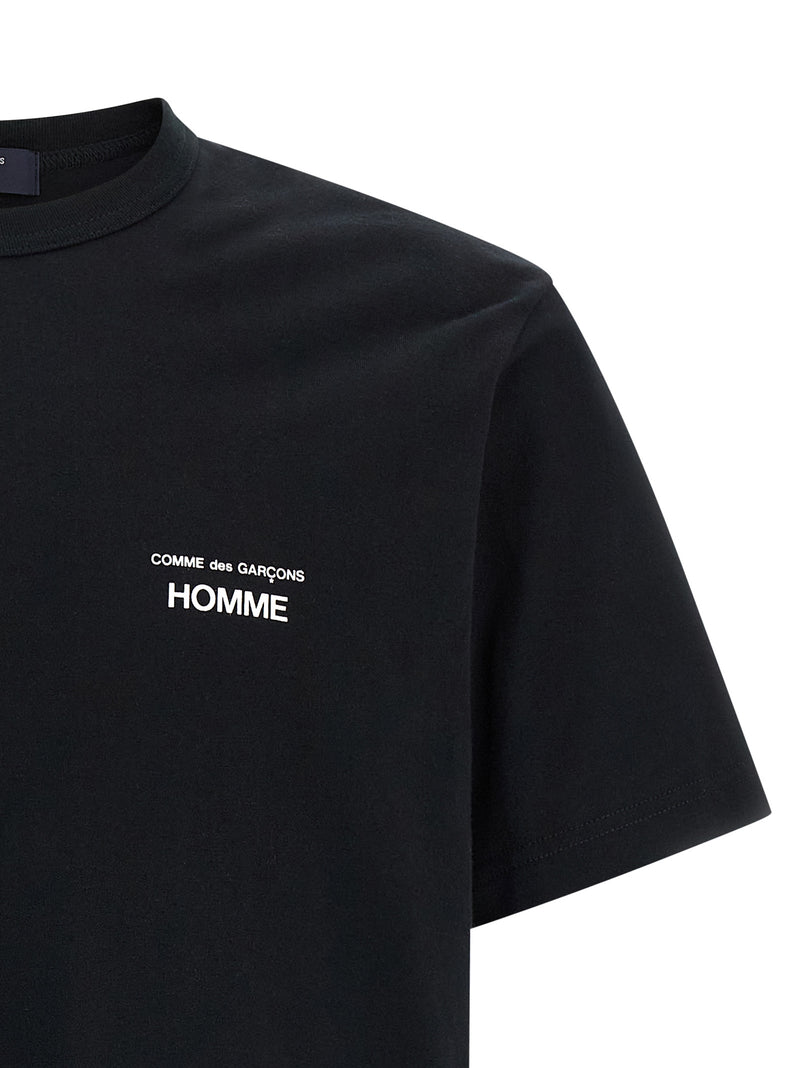 Comme Des Garçons Black Cotton T-Shirt - Classic Style