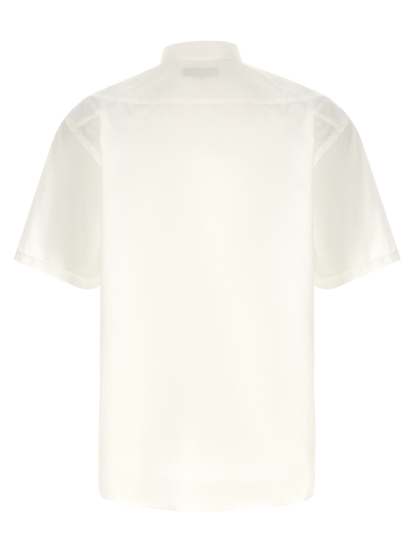 Comme Des Garçons White Cotton Blouse