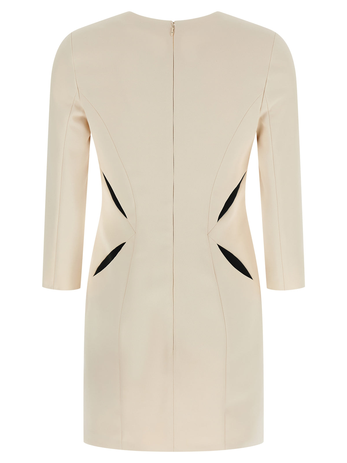 Elisabetta Franchi Bicolor Polyester Short Dress