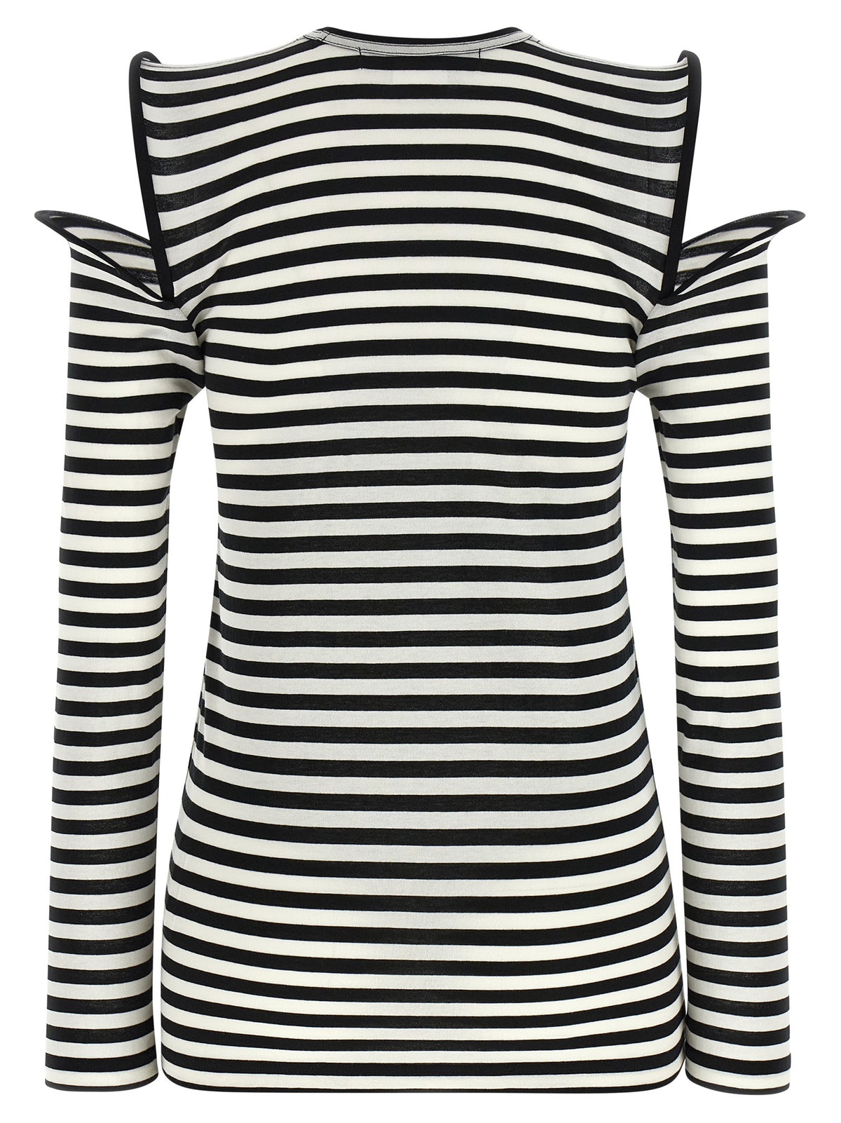 Junya Watanabe Bicolor Cotton T-Shirt - White/Black
