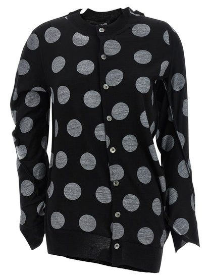 Junya Watanabe Bicolor Wool Cardigan