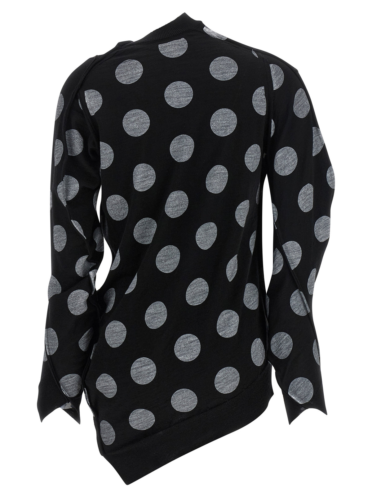 Junya Watanabe Bicolor Wool Cardigan - White/Black