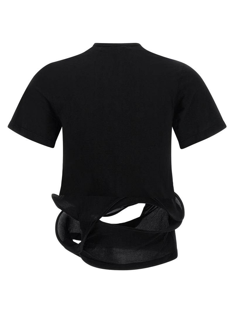 Junya Watanabe Black Nylon T-Shirt