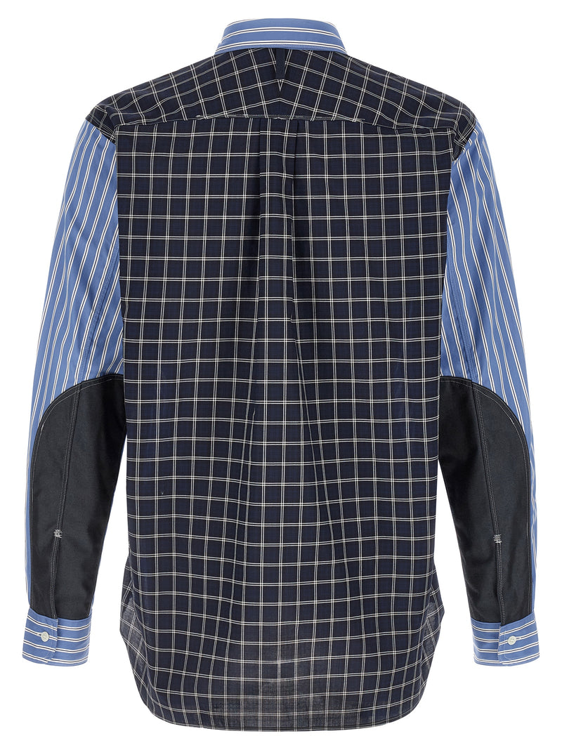 Junya Watanabe Blue Cotton Blouse